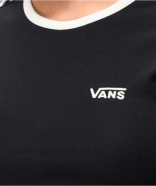 Vans Evertide Black Crop T-Shirt