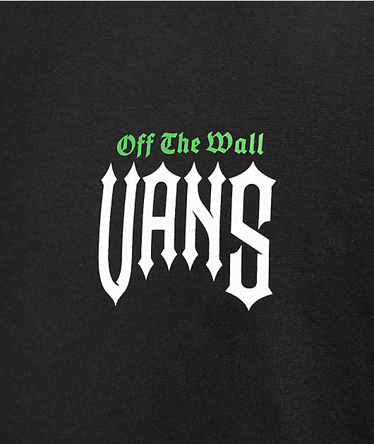 Vans Eyes In The Dark Black Long Sleeve T-Shirt