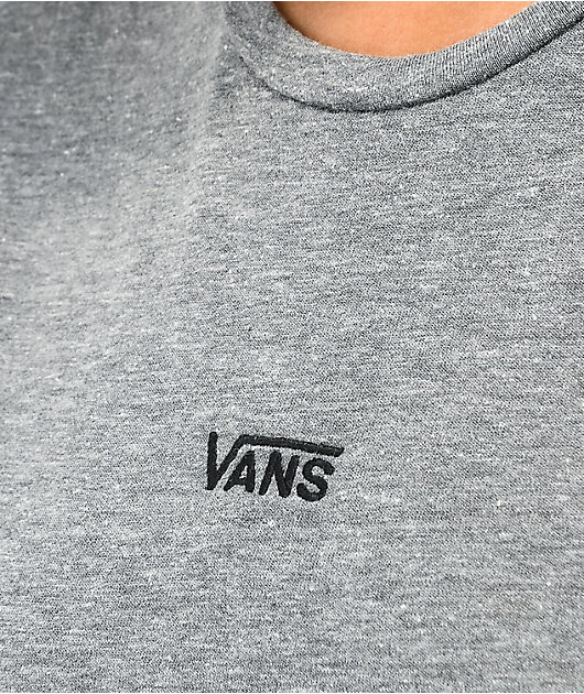 Vans Flying V Grey Crop T-Shirt