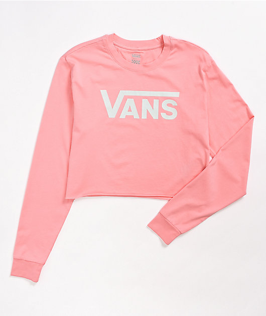 pink vans long sleeve shirt