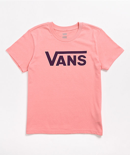 vans pink t shirt