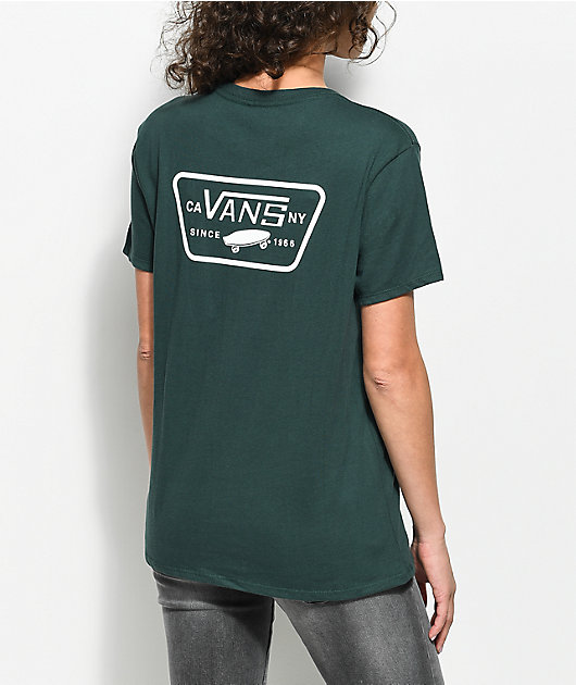 green vans shirt