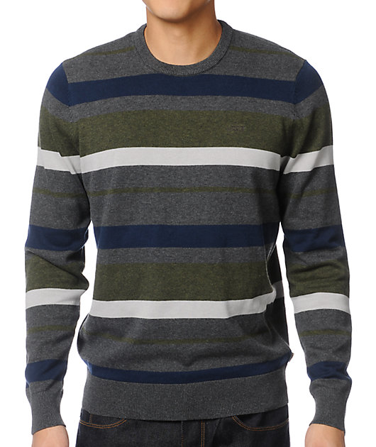 vans striped sweater