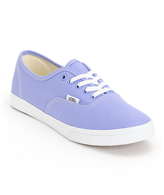 Vans Girls Lo Pro Purple & True White Shoes