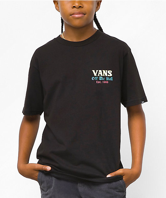 vans off the wall black shirt