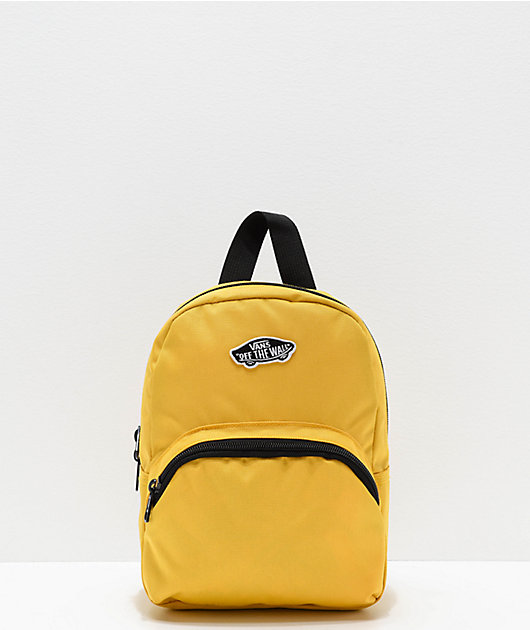 yellow vans backpack zumiez