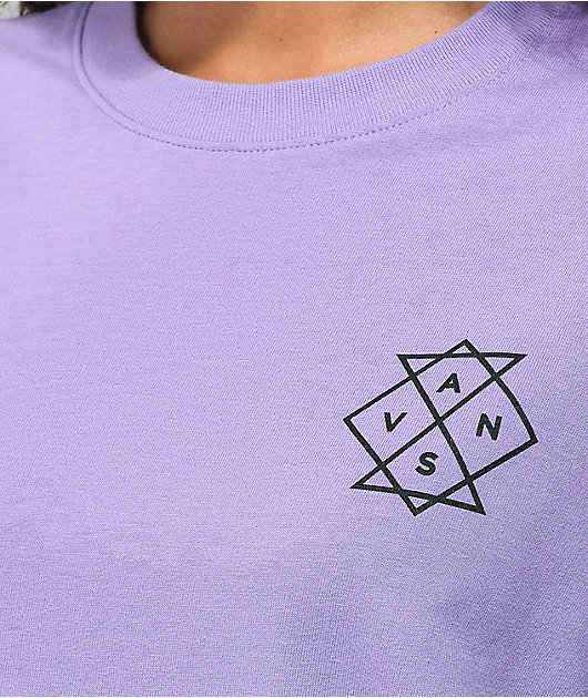 Vans Group Chat Lavender Long Sleeve T-Shirt