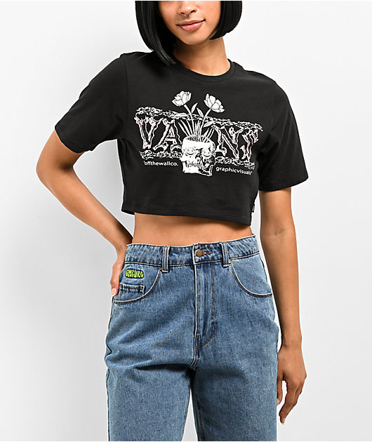 Vans fashion cropped tee