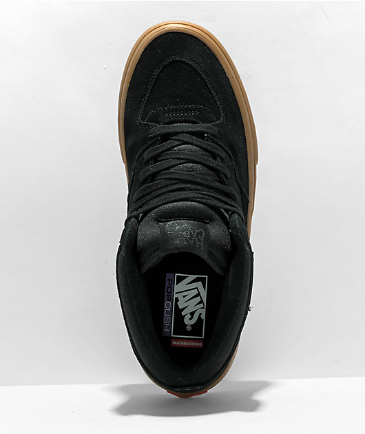 Vans Half Cab Black & Gum Skate Shoes
