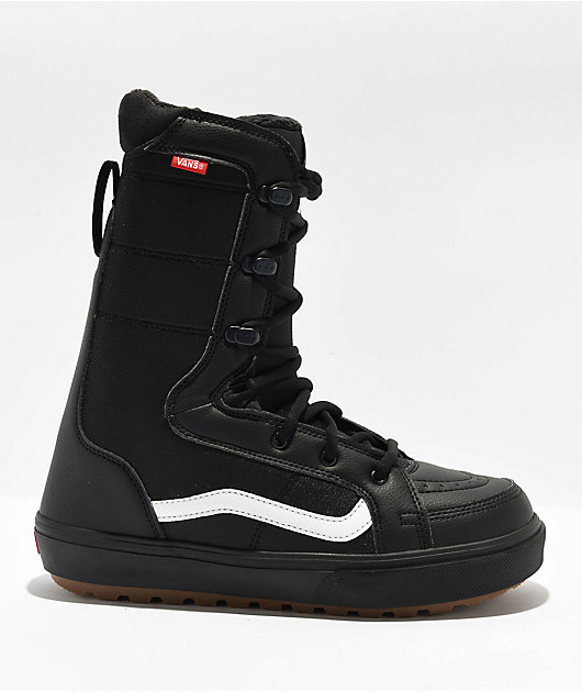 Vans Hi-Standard Black & Gum Linerless Snowboard Boots | Zumiez