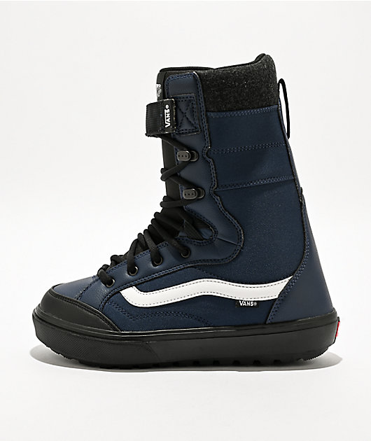 Vans Hi-Standard Linerless DX Navy & Black Snowboard Boots | Zumiez