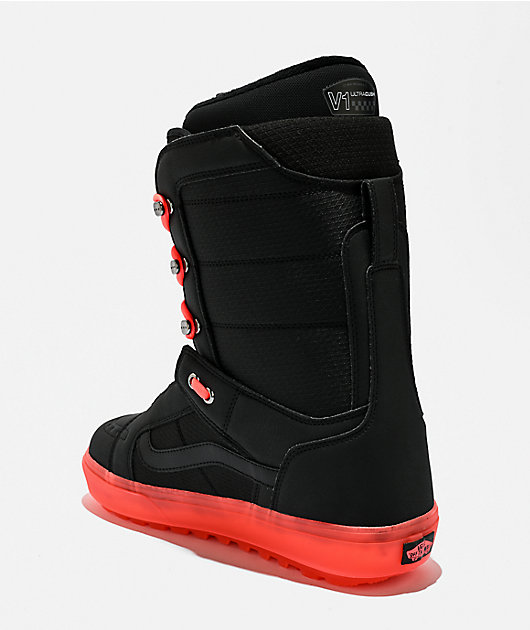 Vans Hi-Standard OG Black & Orange Snowboard Boots 2026 | Zumiez