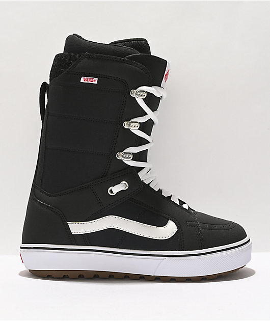 Vans Hi-Standard OG Black & White Snowboard Boots Women's 2022