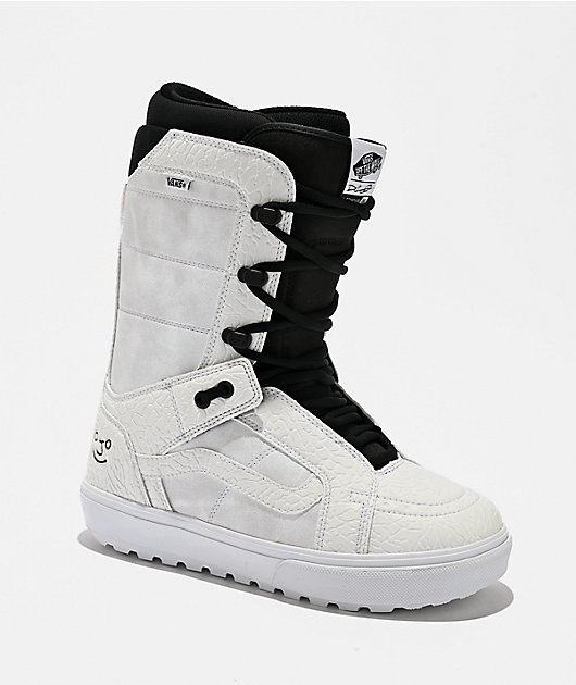 Vans Hi-Standard OG Dillon Ojo White Snowboard Boots 2026 | Zumiez