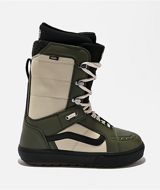 Vans Hi-Standard OG Grape Leaf Green & Oatmeal Beige Snowboard