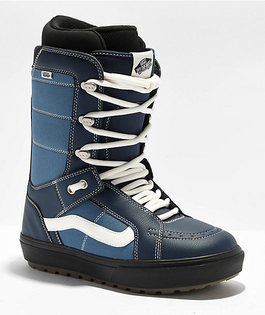 Vans Hi Standard OG Navy Blue Snowboard Boots Zumiez