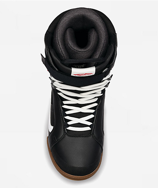 Vans Hi-Standard Pro Black & White Snowboard Boots 2027 | Zumiez