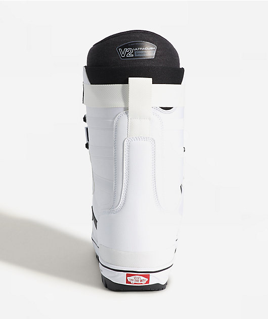 Vans Hi-Standard Pro White & Black Snowboard Boots 2027