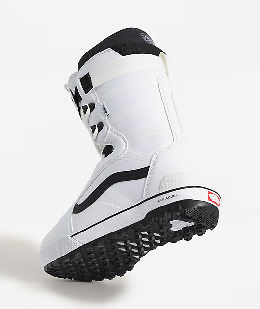 スノーボード VANS HI-STANDARD OG OG / BLACK/WHIT Vans Hi-Standard Pro White & Black Snowboard Boots 2027 | Zumiez