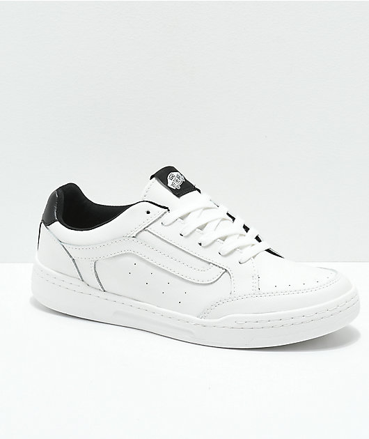 Vans Highland Sporty Blanc \u0026 Black Skate Shoes | Zumiez