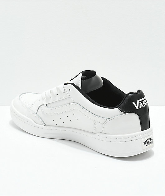 Vans Highland Sporty zapatos de skate en blanco y negro | Zumiez