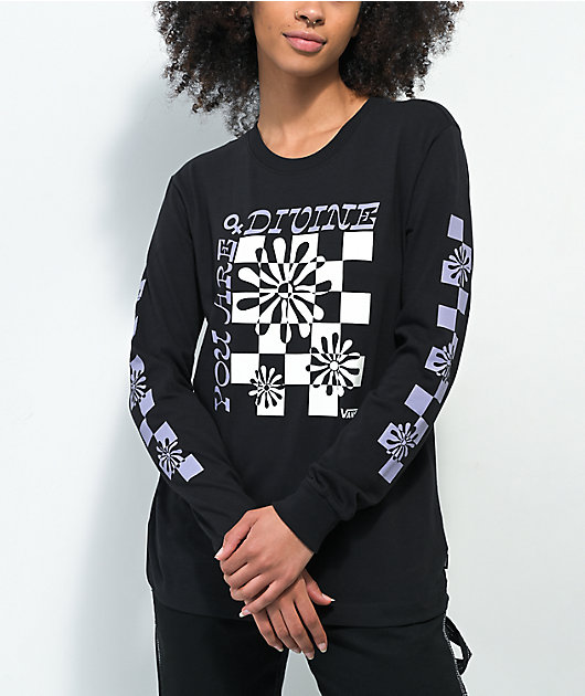 Vans International Women’s Day Black Long Sleeve T-Shirt