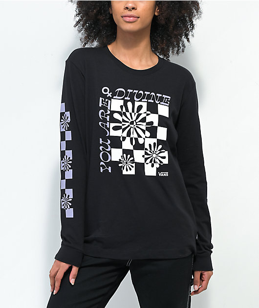 Women's long sleeve cheap vans shirt