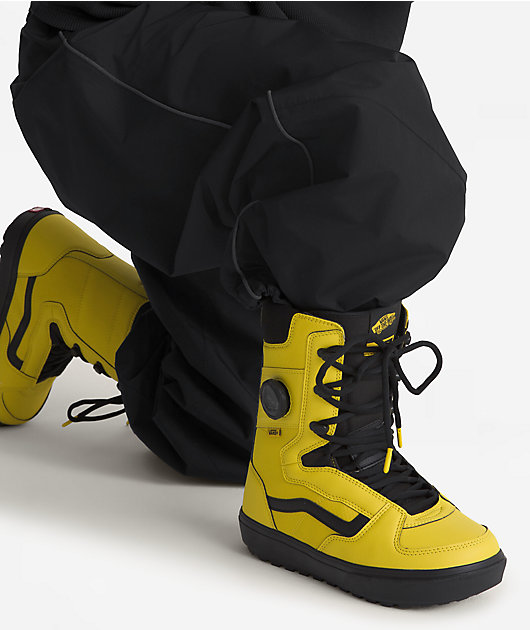Vans Invado OG Black & Yellow Snowboard Boots 2027