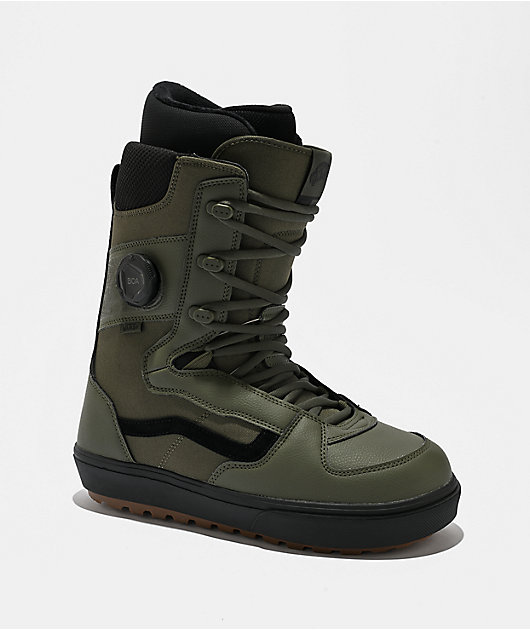 Vans Invado OG Grape Leaf Green Snowboard Boots 2026 | Zumiez