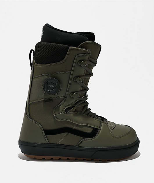 Vans Invado OG Grape Leaf Green Snowboard Boots 2026 | Zumiez