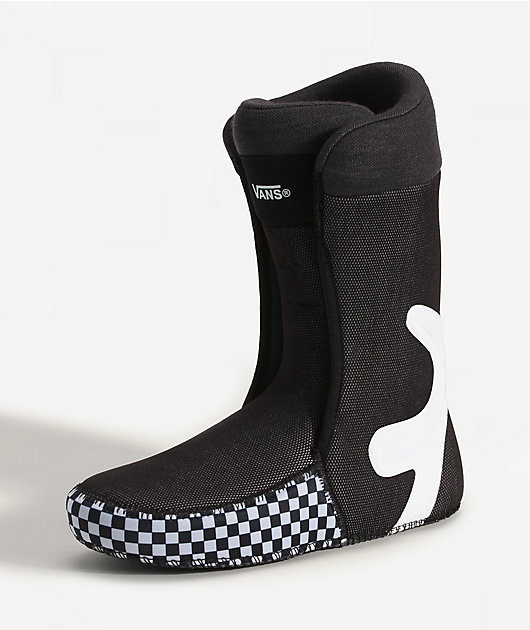Vans Invado Pro Black & Gum Snowboard Boots 2027