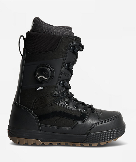 Vans Invado Pro Black & Gum Snowboard Boots 2027