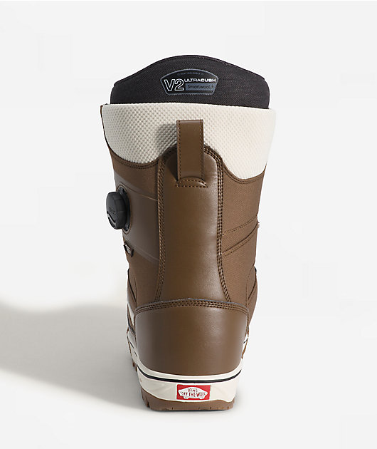 Vans Invado Pro Vintage Cocoa Brown Snowboard Boots 2027