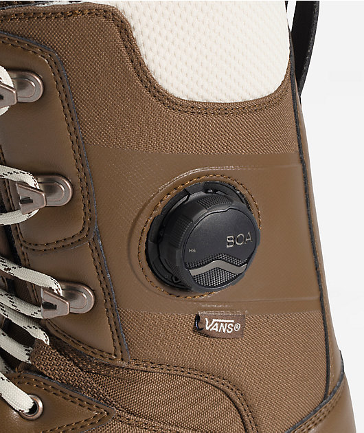 Vans Invado Pro Vintage Cocoa Brown Snowboard Boots 2027