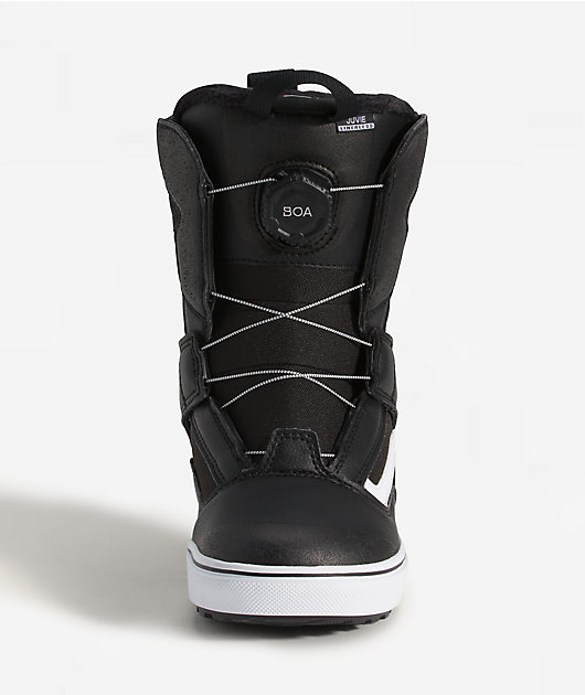 Vans Juvie Linerless Black Snowboard Boots 2027