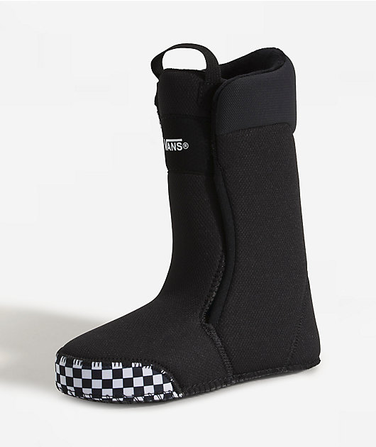 Vans Juvie OG Black & White Snowboard Boots 2027