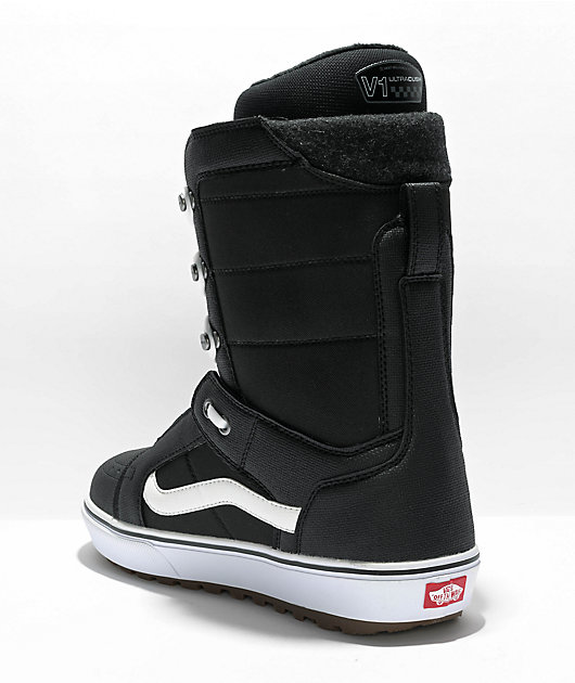 Vans Kennedi Hi Standard OG White & Black Snowboard Boots 2023