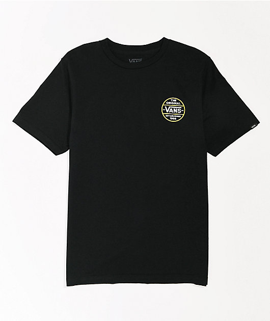 Vans Kids' Authentic Original Black T-Shirt