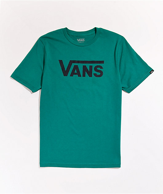 bacon Leia Sælger Vans Kids' Classic Green T-Shirt
