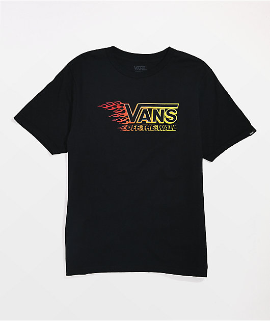 T shirt vans flame outlet