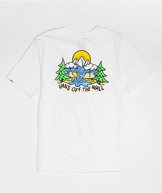 Vans Kids Dream Scene camiseta blanca