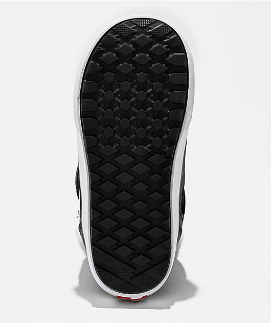 Vans Kids Juvie Linerless Black & White Snowboard Boots 2026 | Zumiez