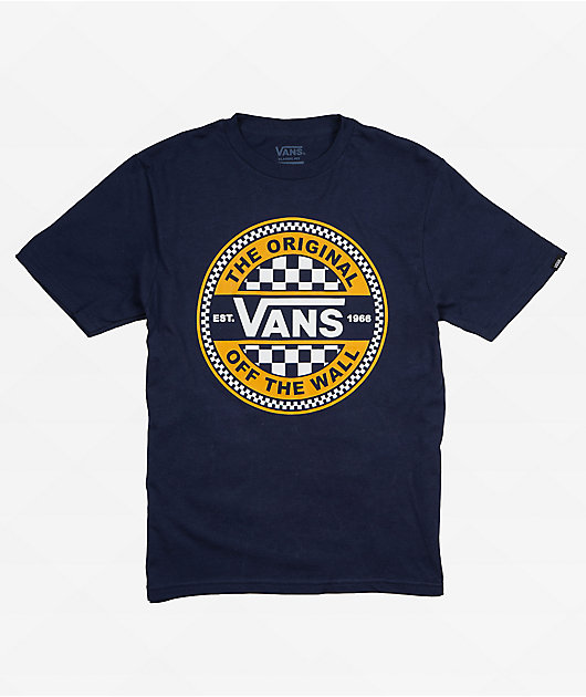 Vans Kids Seasonal Circle Navy T-Shirt