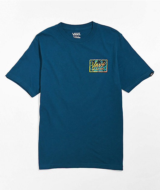 vans shirts blue