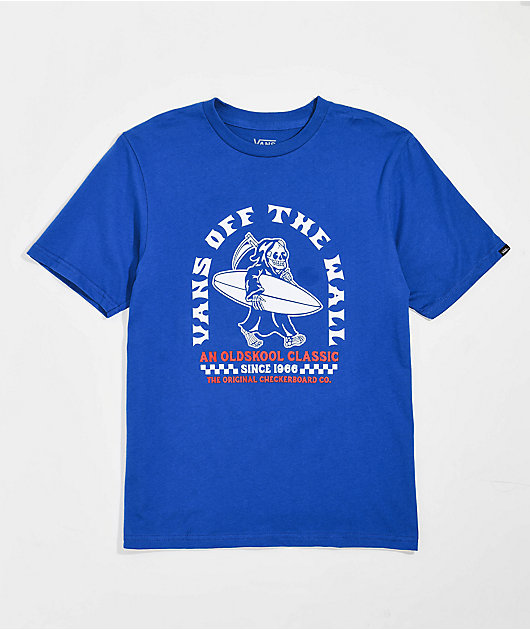 Vans Kids Surf Reaper Blue T-Shirt