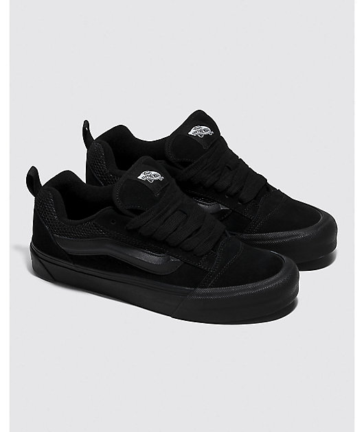 All black vans size orders 3