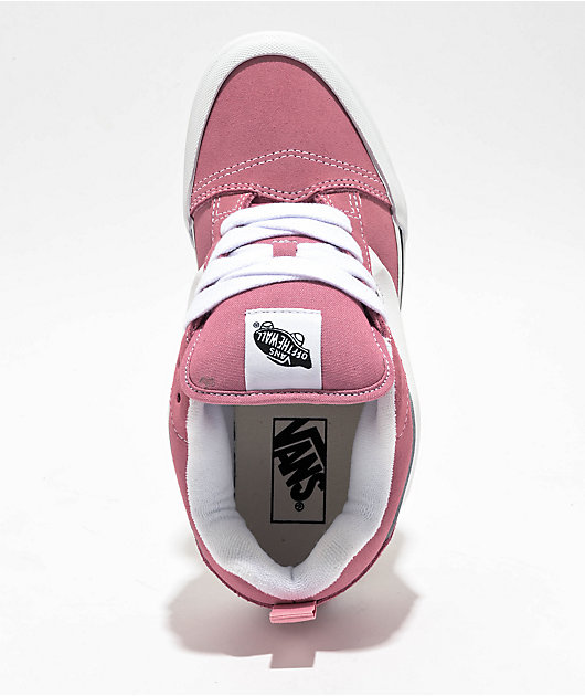 Vans skate shoes pink deals