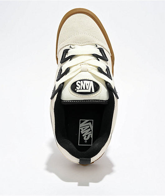 Vans Knu Skool DR Marshmallow & Gum Skate Shoes