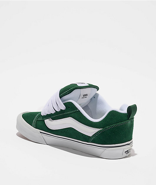 スケートボード VANS kun school green Knu Skool Shoe in Eden Green | Vans