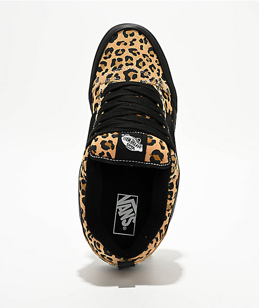 White and leopard orders print vans